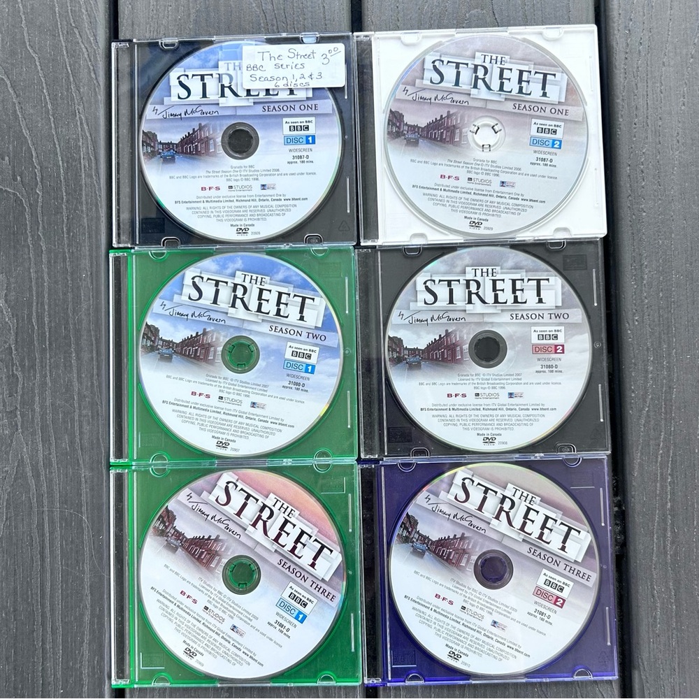The Street: Complete Series 1,2,3 (6 DVDs) Matt Smith Anna Friel 2006 BBC
